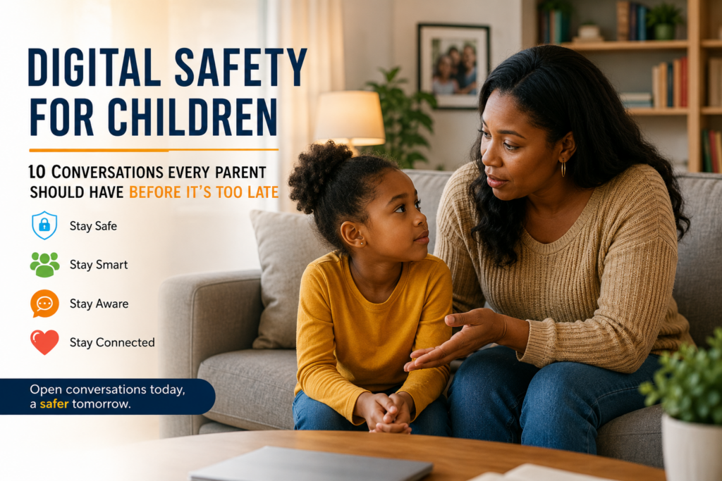 Digital Safety for Children: 10 Conversations Every Parent Should Have Before It’s Too Late