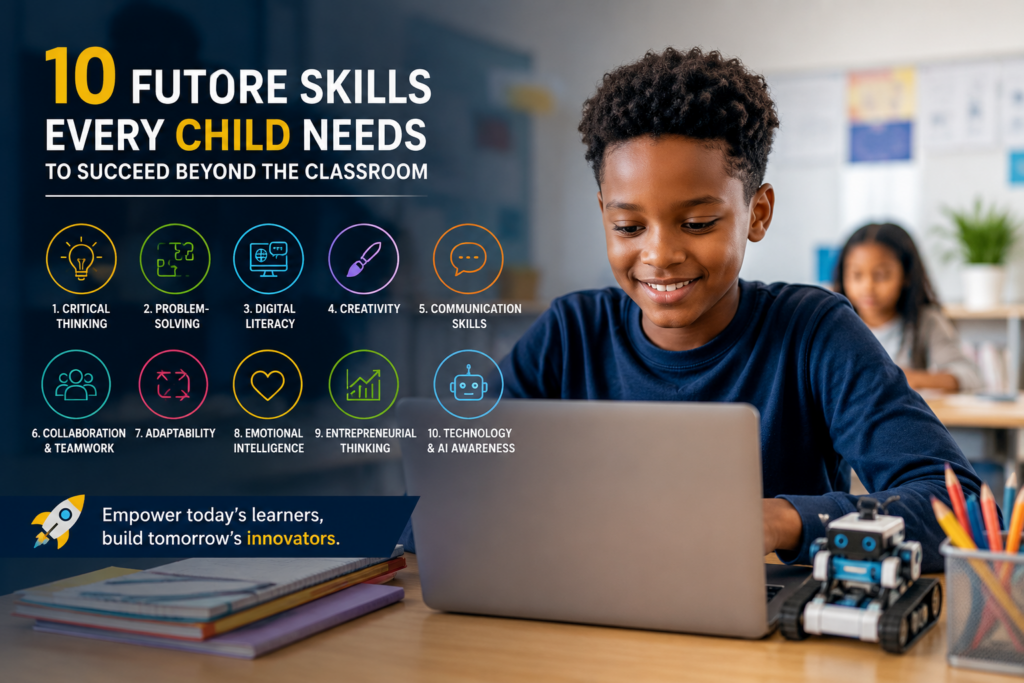 10 Future Skills Every Child Needs to Succeed Beyond the Classroom